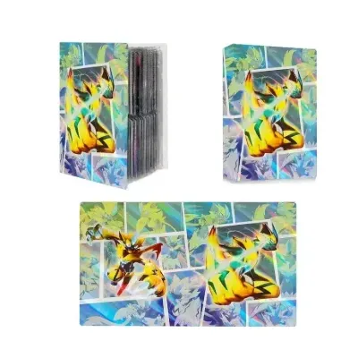 240-teiliges Full Star Shining Card Storage Album für Pokemon Card Collection Album Ultra Evolution Pet Monster Card Album Image