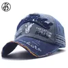 FS 2025 Blau Brief Stickerei Baseball Kappe Für Männer Snapback Hip Hop Caps Vintage Frauen Caps Streetwear Papa Hut Knochen Masculino
