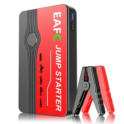 EAFC 600A Auto Starthilfe Power Bank Tragbare Batterie Station Für 3,0 L Auto Notfall Booster Start Gerät