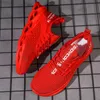 Heiße Gestrickte Rote männer Klinge Turnschuhe Licht Plattform Laufschuhe Männer Große Größe 46, Training Wanderschuhe Frauen zapatillas hombre