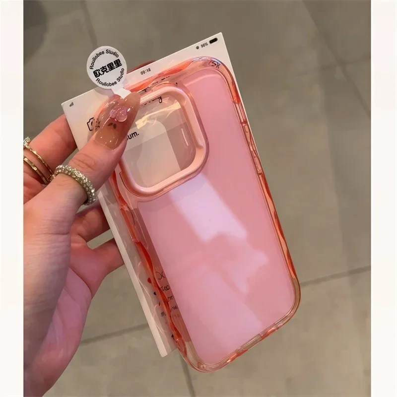 Die luxuriöse Jelly Candy stoßfeste Schutzhülle für iPhone 16 15 14 Plus 13 12 11 Pro Max, Image