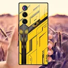 For Nubia Red Magic 10 Air Case Tempered Glass Hard Back Cover Red Magic 10Air 5G Cases For Nubia RedMagic 10 9 Pro+ Fundas
