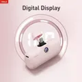 iWALK USB - C Power Bank | Carica rapida PD da 18 W | Costruito - in spina | Mini portatile | Display a LED | Per telefoni/VR/auricolari