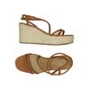 asos Damen Sandale, Gr. 38, orange, kein Etikett
