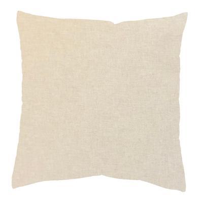 Kissenhülle HOME WOHNIDEEN "LUCIO" Gr. 1, beige (natur), B:40cm L:40cm, Polyester, Polyester, Kissenbezüge