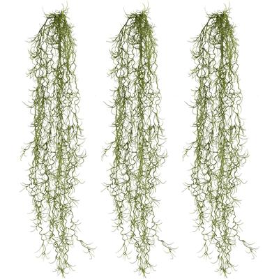 Kunstzweig CREATIV GREEN "Hängezweig Tillandsie", grün (dunkelgrün), H:80cm, Kunststoff, Kunstpflanzen, in schöner Größe Image