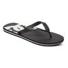 Sandale DC SHOES "Spray", Gr. 13(47), schwarz-weiß (schwarz, schwarz, weiß), Obermaterial: Synthetikmaterial / Außensohle: EVA, Schuhe