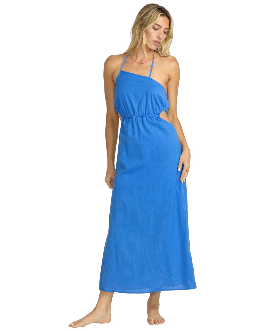 Maxikleid BILLABONG "Blue", Damen, Gr. S, US-Größen, blau, Cotton, Kleider Image