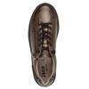Sneaker JANA, Damen, Gr. 39, braun (bronzefarben), Lederimitat, sportlich, Schuhe