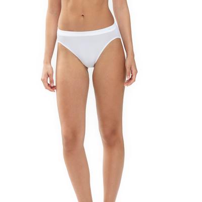 Jazz-Pants Slips MEY "EMOTION", Damen, Gr. 46, weiß, Feinripp, Obermaterial: 50% Viskose, 46% Polyamid, 4% Elasthan, körpernah, Unterhosen, Ohne auftragende Seitennähte Image