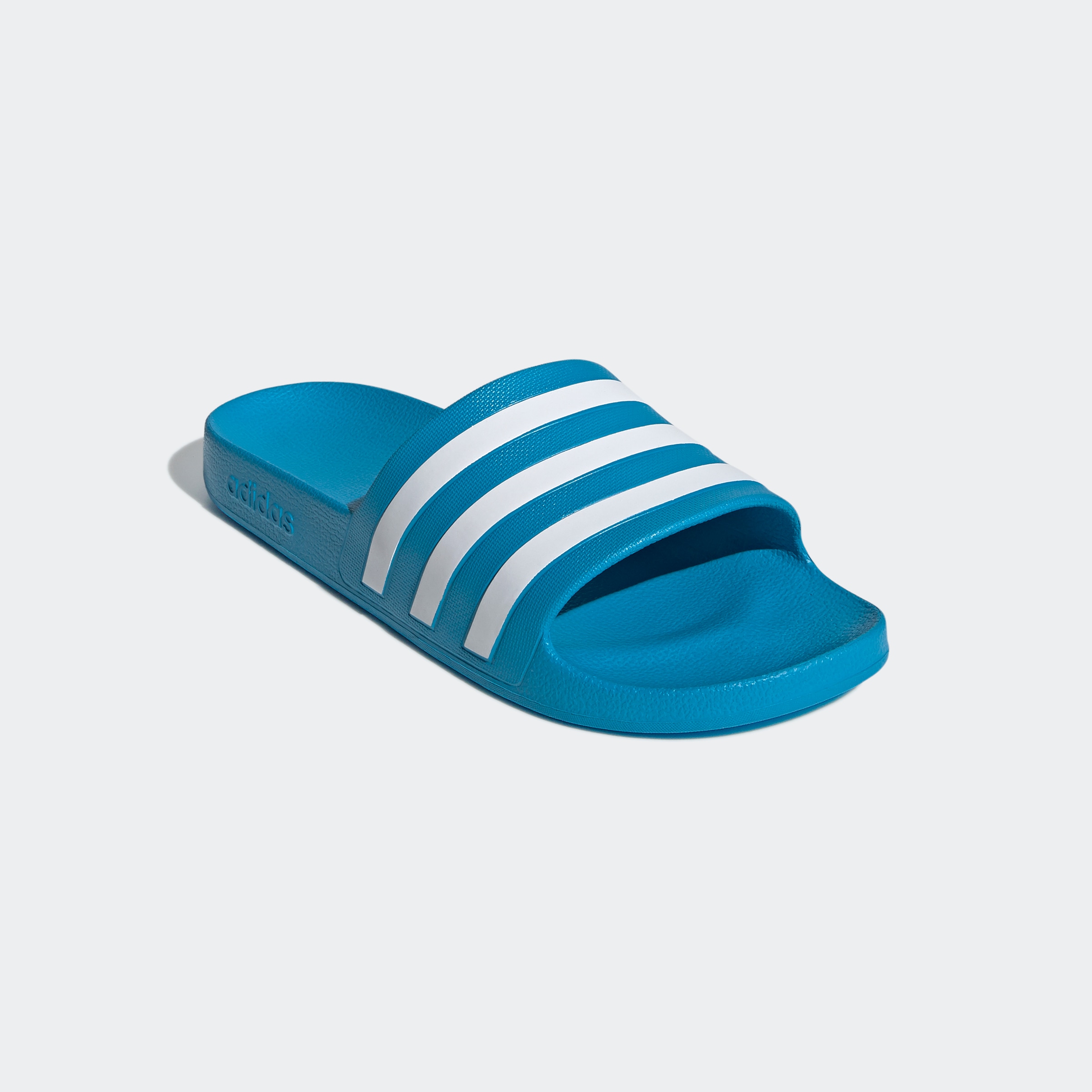 Badesandale ADIDAS SPORTSWEAR "AQUA ADILETTE", Herren, Gr. 38, blau (solar blau, cloud weiß, solar blau), Synthetik, Schuhe