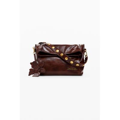 Medium shiny floral bag