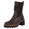 Stiefelette PAUL GREEN "Paul Green Stiefelette Veloursleder", Damen, Gr. 38,5, braun (mocca), Veloursleder, casual, Schuhe