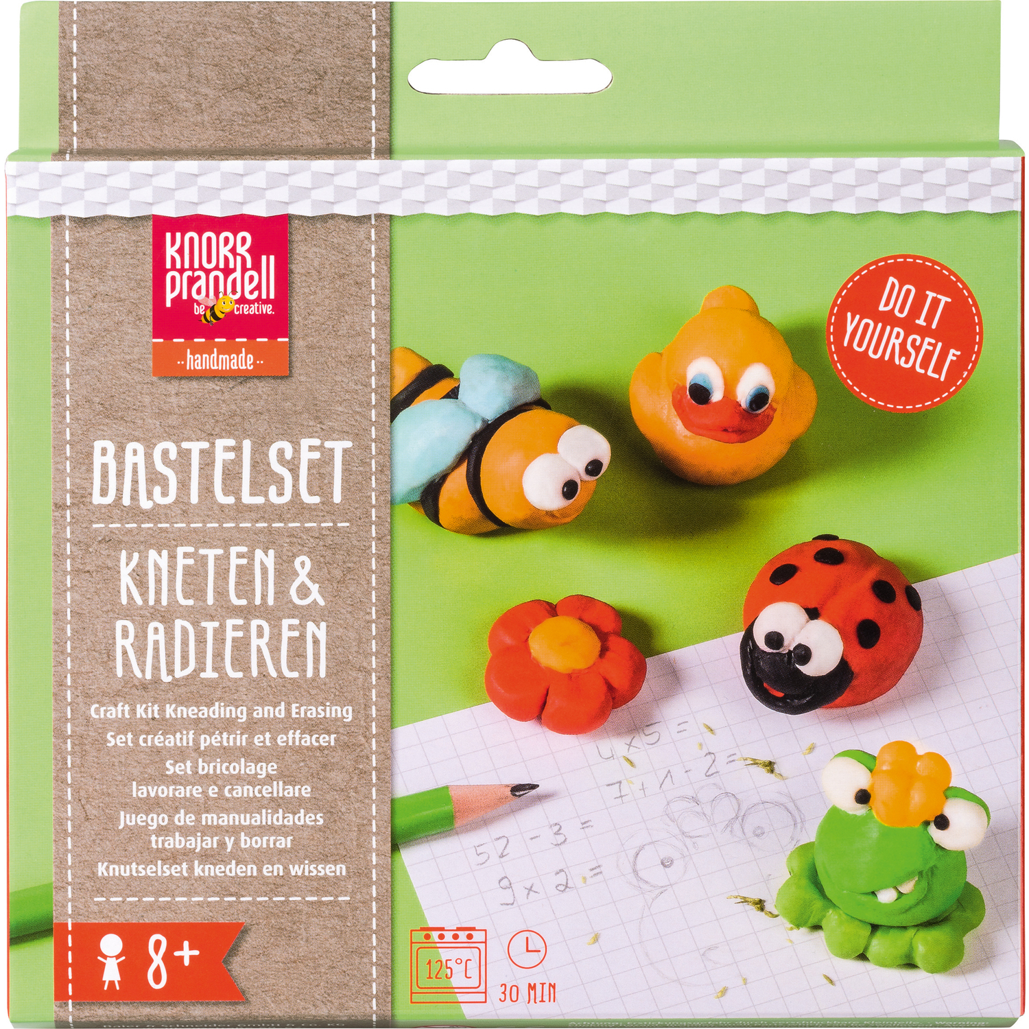 Kit créatif Modeler et gommer "Summertime", 5 gommes