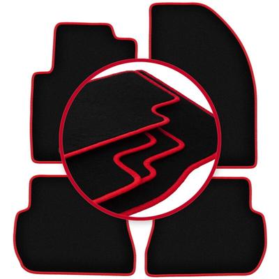 CARLUX-RED Auto-Fußmatten für: Ford Fiesta MK6 Fließheck (2002-2010) Image