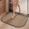 Tapis de salle de bain fin, séchage rapide, absorbant, antidérapant, tissé en sisal, tapis de bain pour salle de bain, tapis de salle de bain, tapis de salle de bain, tapis de sol tissé lavable, tapis