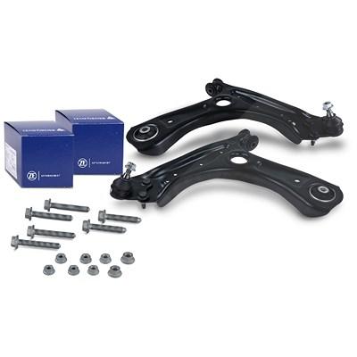 Bestprice 2x Querlenker mit Traggelenk + LEMFÖRDER Schraubensatz vorne für Audi, Seat, Skoda, VW Image