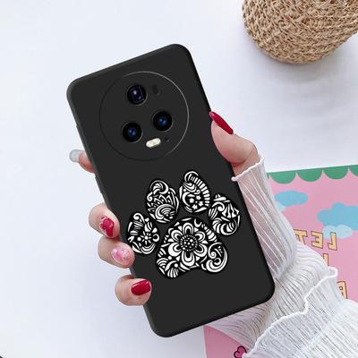 TEMU Phone Case For X9a X9b X8a X8b 8x 90 X6a X7b X8 Pro For Huawei P40 P20 P30 Pro 2019 Z Lite Silicone Cover Dog Footprint Pattern Image