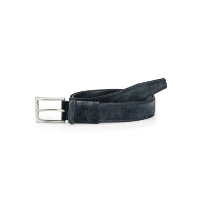 Walbusch Herren Velours-Dehngürtel Blau Image