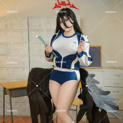 Blue Archive Takanashi Hoshino Cosplay Kostüme Iochi Mari Badeanzug Cosplay Kostüm Frauen Sommer Hasumi HaneKawa Sukumizu Image