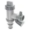 ABETTES-Adaptateur de tuyau de piscine, support de tuyau de piscine et assujetà piston, pièces de rechange pour piscines hors sol