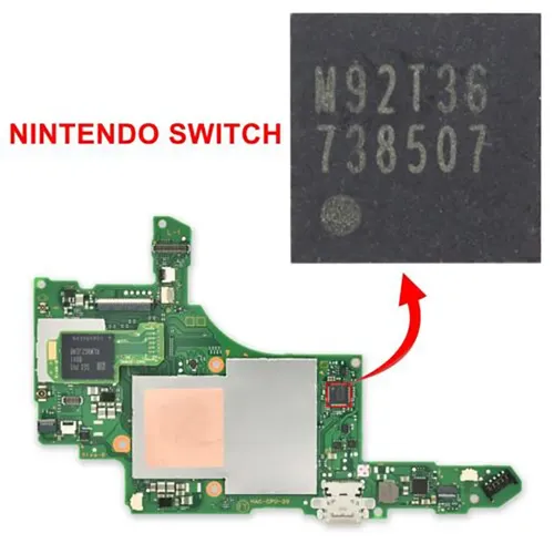 1 pièces puce M92T36 pour Nintendo Switch IC chipset M92T36 Charge alimentation Distribution