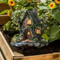 1 pezzo 2D acrilico bonsai spina di terra albero casa forma decorativa esterna patio prato ponte fioriera e paesaggio arte compleanno