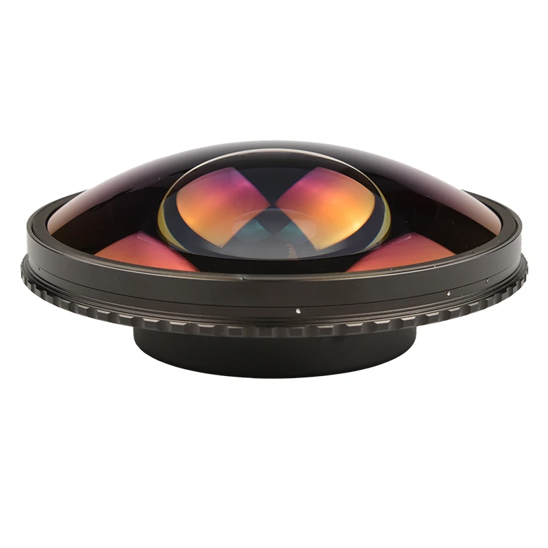 VLOGMAGIC Adattatore per obiettivo largo Ultra Fisheye 52MM / 58MM / 62MM / 67MM / 72MM 0.3X con cappuccio Solo per videocamere Videocamere