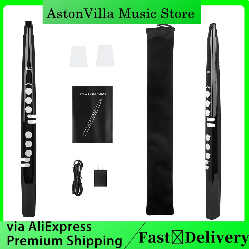 IRIN S56 Drahtloses Bluetooth-E-Saxophon, 13-Töne, Holzblasinstrument, elektronisches Bluetooth-Saxophon Image