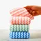 20Pcs Kitchen Wipes Coral Velvet Wave Design Wipes Microfibre Thickened Absorbent Wipes Household Cleaning Cloth Set