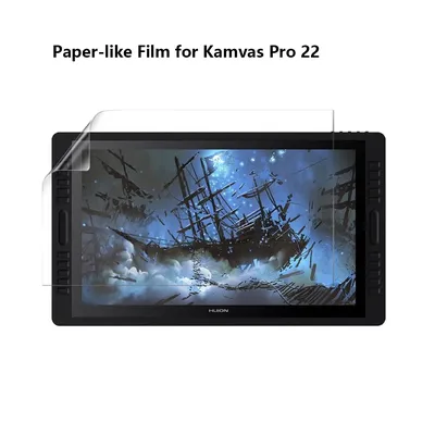 Protector Paper-like Film Compatible for Huion Graphic Tablet Kamvas Pro 22/ Kamvas 22 Plus Matte Film