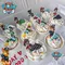 PAW Patrol Chase Cupcake Topper für Jungen Mädchen Geburtstag Party Kuchen Flagge Dekorationen DIY Kawaii Skye Obst Gabeln Party Supplies