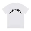 Autismus Metal Rock Fan T-shirt Damen Mode Hip Hop Kurzarm T-shirt Sommer Sport Lose T-shirt Baumwolle Y2K Tops Plus größe