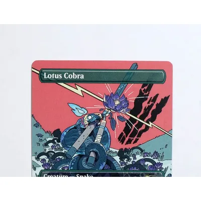 (Lotus Cobra/Lotus Bloom) Folie/Holo Magische Proxy Karten Spiel Qualität Proxy Gathering Board Spielen Spiel Sammelkarten Image