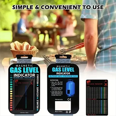 For Propane butane for practical use LPG Magnetometer Fuel Gas Tank Level Indicator Bottled Gas Tank Level Indicator
