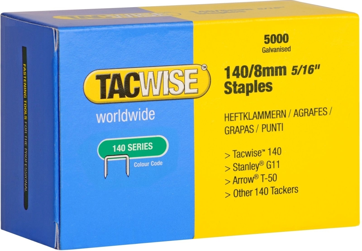 TACWISE Heftklammern 140/8mm verzinkt VE=5000 Stück Image