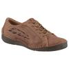 Schnürschuh JOSEF SEIBEL "Fergey 40", Damen, Gr. 42, braun, Leder, casual, Schuhe, Freizeitschuh, Komfortschuh mit Wechselfußbett