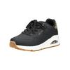 Sneaker SKECHERS "Skechers Sneaker Lederimitat", Damen, Gr. 37, schwarz, Lederimitat, casual, Schuhe