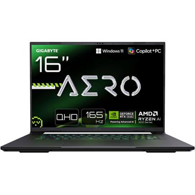 GIGABYTE Gaming-Notebook "AERO X16", spacegrau, 32 GB RAM 1000 GB SSD, Ryzen™ AI 7, Windows 11, Notebooks