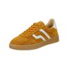 Sneaker GANT "Gant Sneaker Lederimitat/Textil", Damen, Gr. 41, weiß (gelb, weiß), Lederimitat, Textil, casual, Schuhe