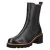Stiefelette PAUL GREEN "Paul Green Stiefelette Leder/Textil", Damen, Gr. 40,5, schwarz, Leder, Textil, casual, Schuhe
