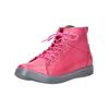 Schnürstiefelette ANDREA CONTI "Andrea Conti Stiefelette Leder", Damen, Gr. 41, pink, Leder, casual, Schuhe