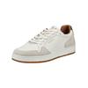 Sneaker REPLAY "Replay Sneaker Leder", Herren, Gr. 45, braun (weiß, braun), Leder, casual, Schuhe