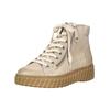 Sneaker PAUL GREEN "Paul Green Sneaker Nubukleder", Damen, Gr. 38,5, beige, Nubukleder, casual, Schuhe