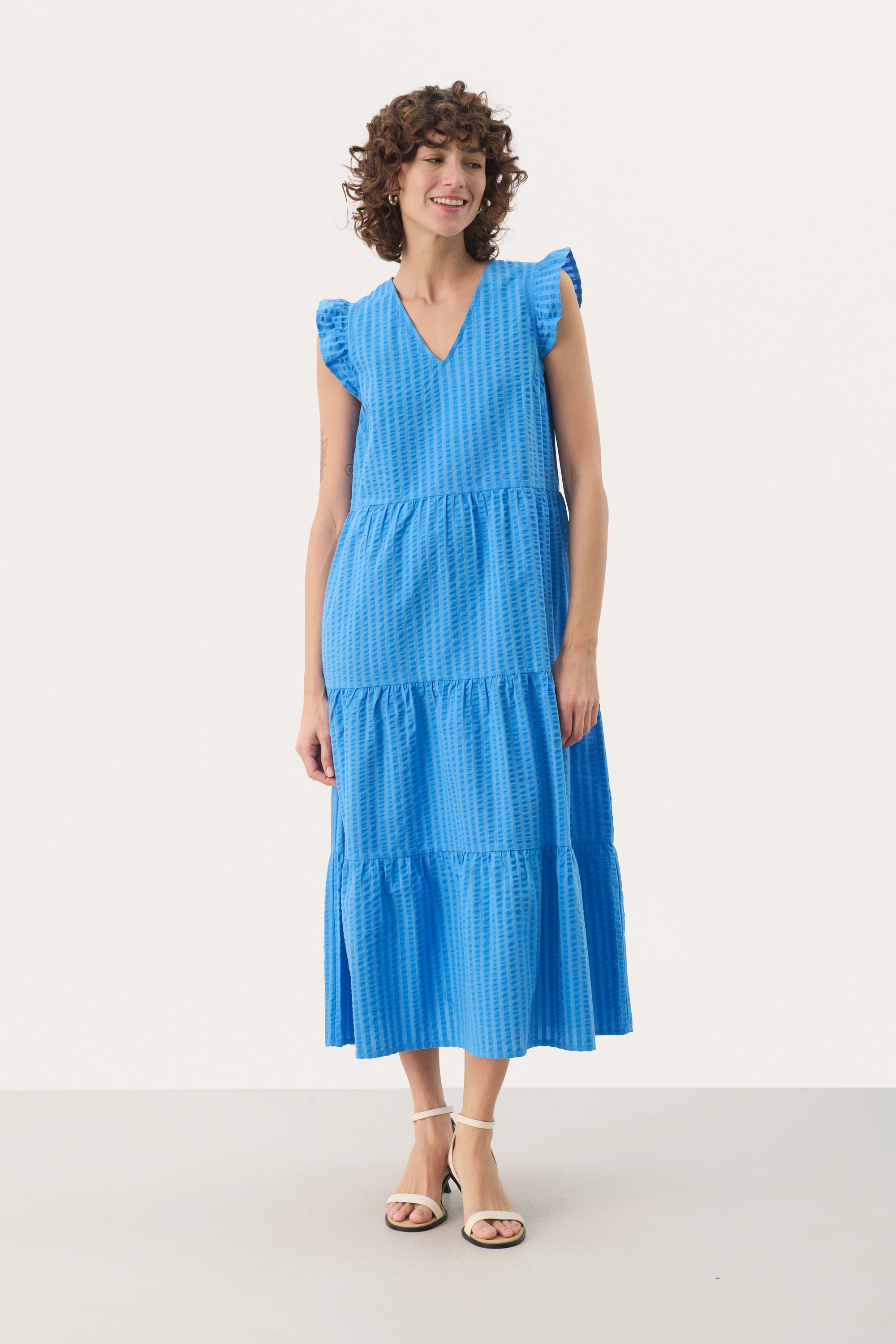 Kleid A-shape blue Image