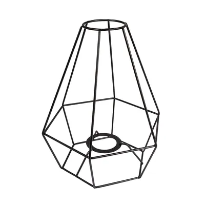 Metall-Lampenschirm, Diamant, 20 cm Ø Image