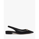 Kate Spade Womens Hallie Perforated Leather Slingback Flat - Black - Size UK 6.5 | Kate Spade Sale | Discount Designer Brands