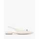 Kate Spade Womens Hallie Perforated Leather Slingback Flat - Beige - Size UK 3.5 | Kate Spade Sale | Discount Designer Brands