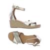 UGG Damen Sandale, Gr. 36, gold, Leder