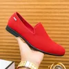 Tägliche Slipper Schuhe Männer mehrfarbige Kunstfaser Stoff bequeme atmungsaktive klassische Business Casual Herren Schuhe